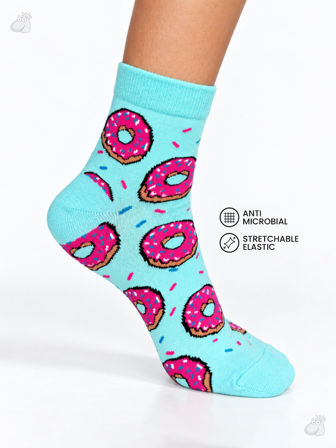 Donut - Munch edition Ultra Light Designer Ankle Sock