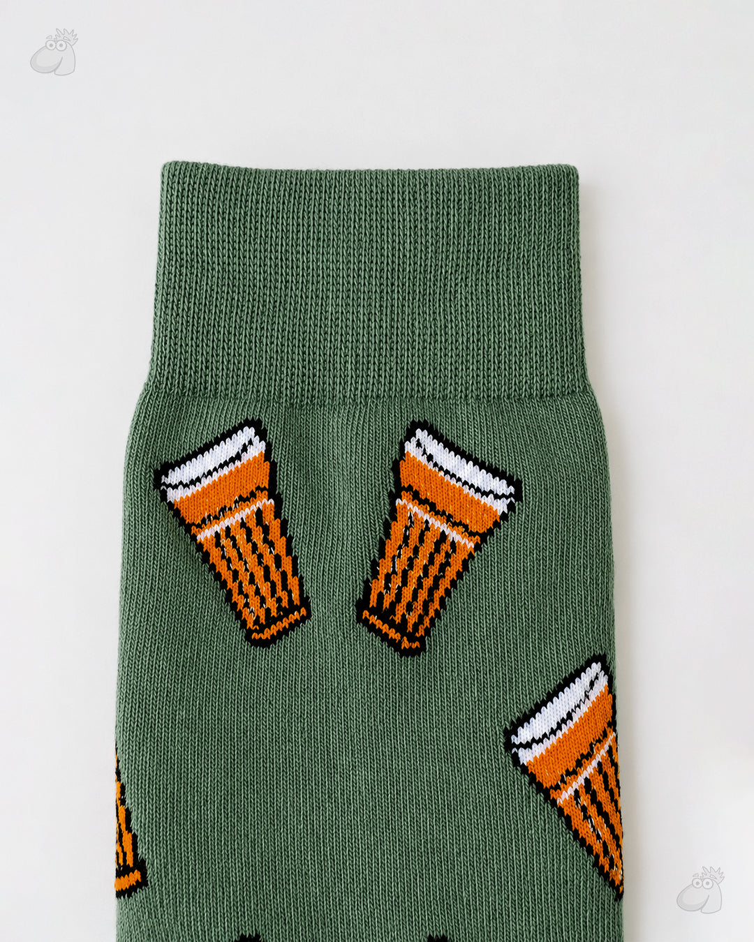Chai Socks Sockscarving- Rainy Days Edition