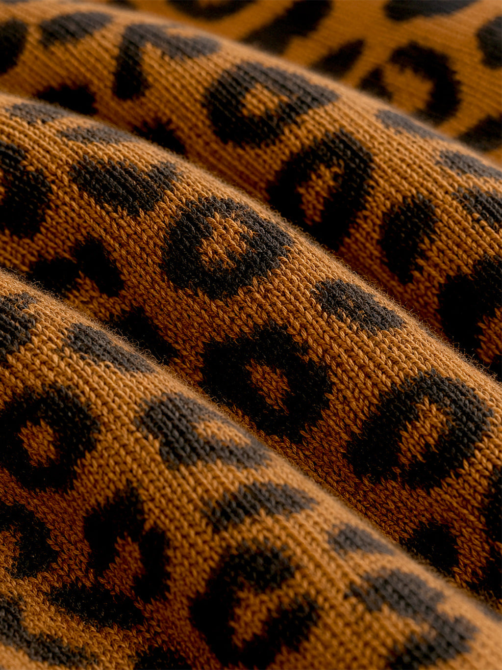 Safari- Classic Leopard Ultra Light Designer Crew Sock