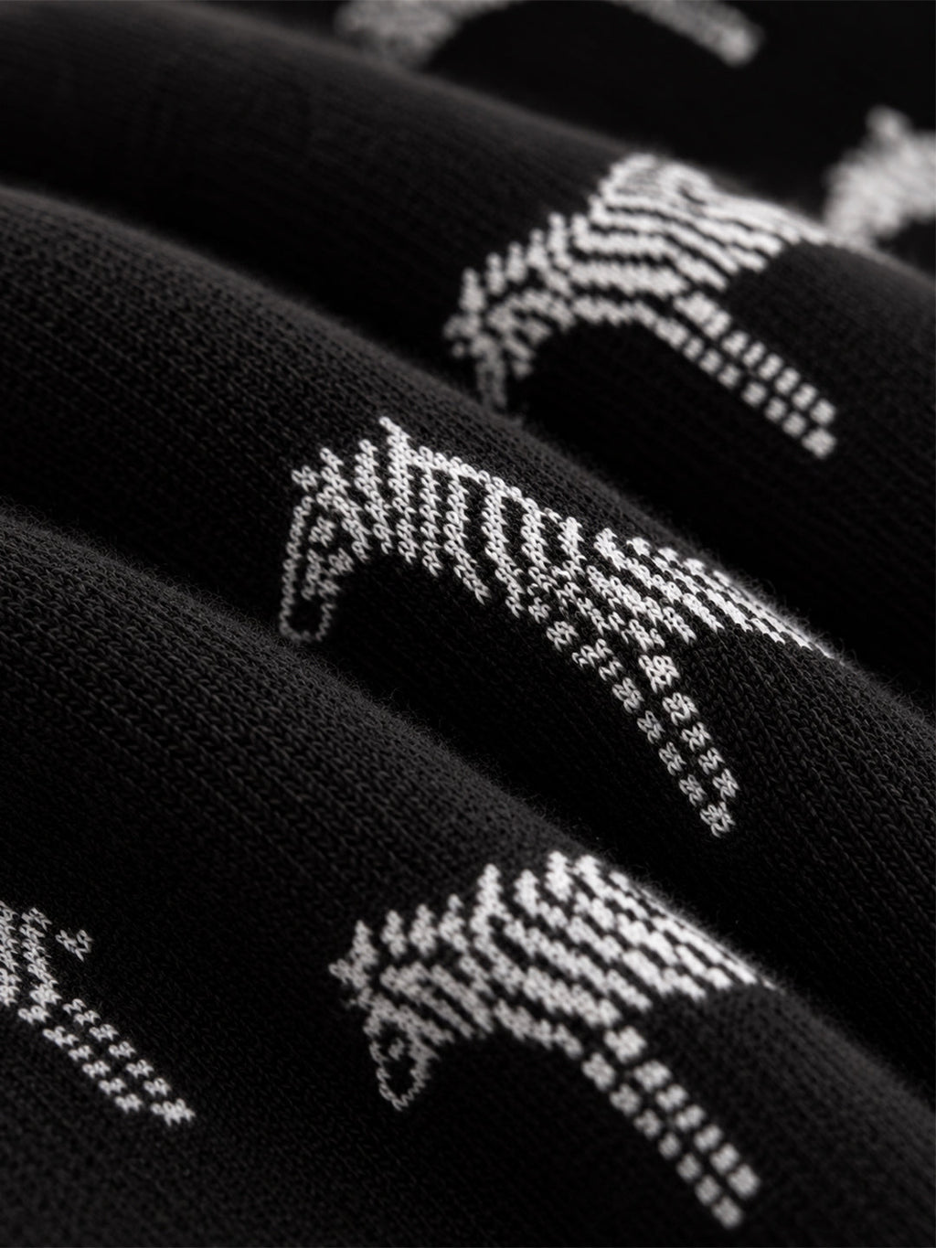 Safari- Zebra Ultra Light Designer Crew Sock