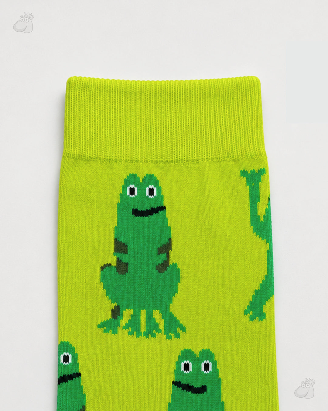Frog Socks Sockscarving- Rainy Days Edition