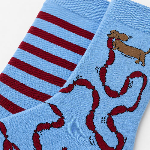 Central Park Hot Dog Socks
