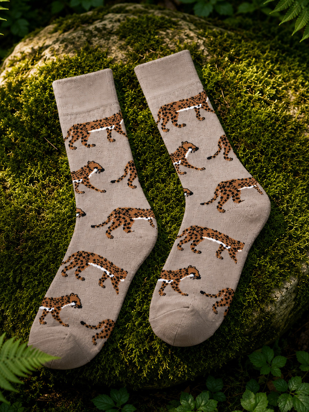 Sandy Socks- Safari Edition