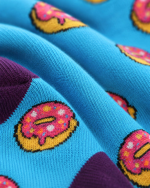 Bakery- Donut Ultra Light Designer Crew Sock