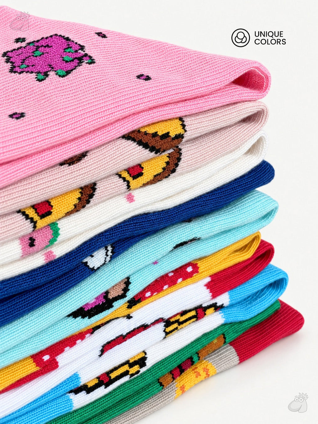 Pizza - Munch edition Ultra Light Designer Ankle Sock