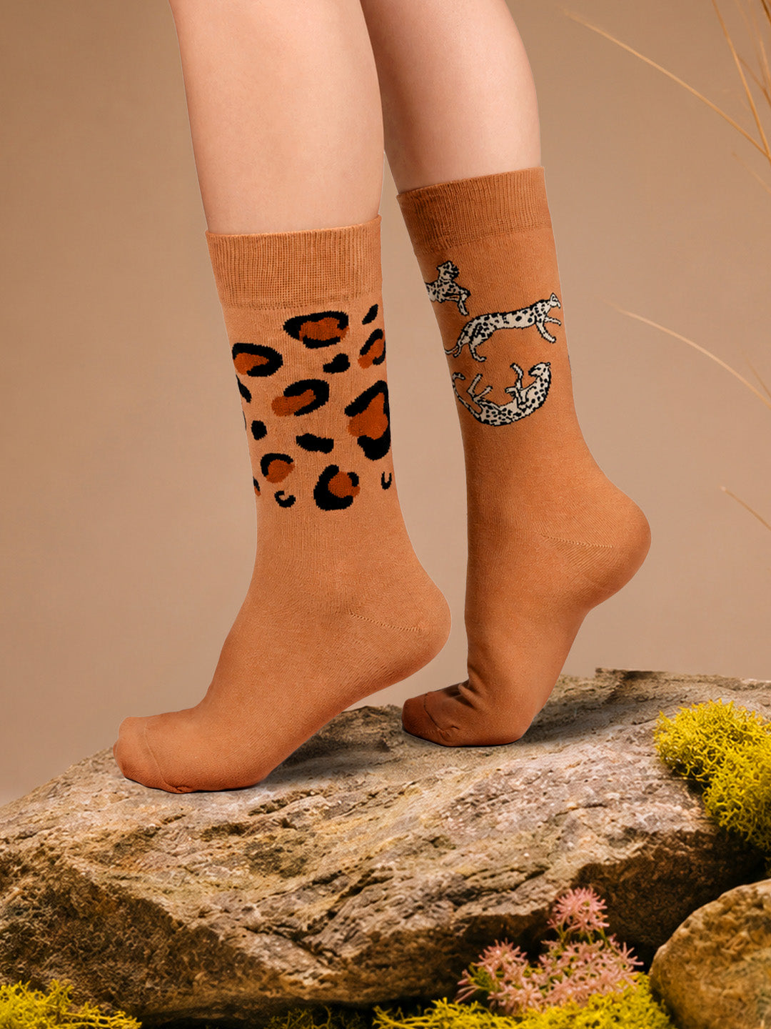 Spots & Sprints Socks- Safari Edition