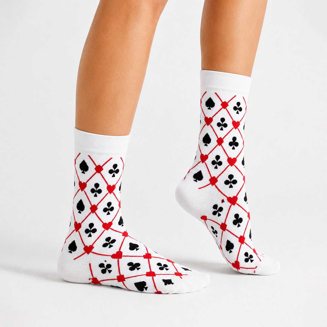 Vegas Nights Card Socks