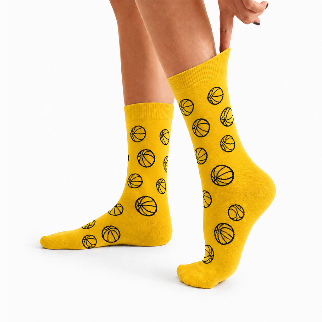 LA Hoops Crew Socks