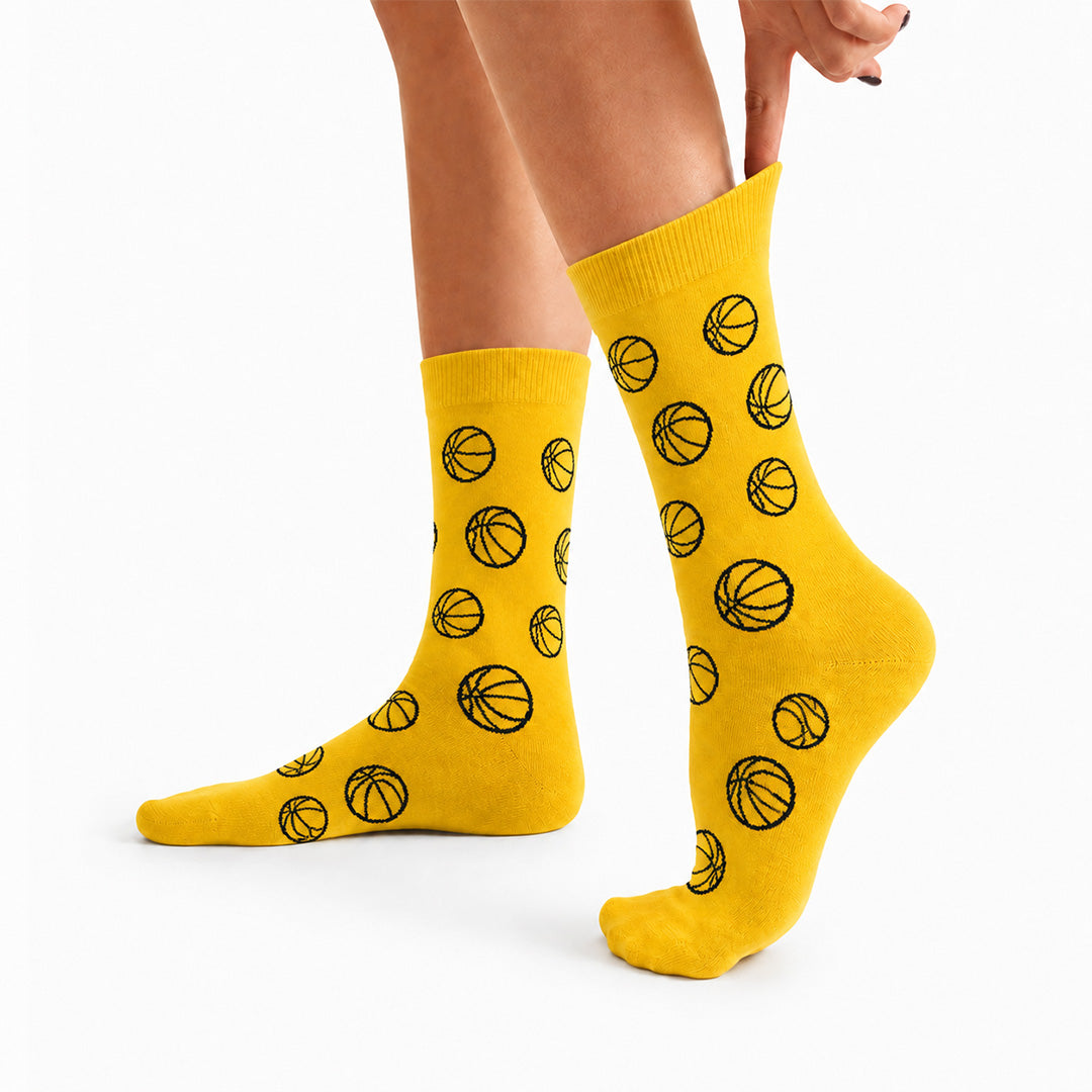 LA Hoops Crew Socks
