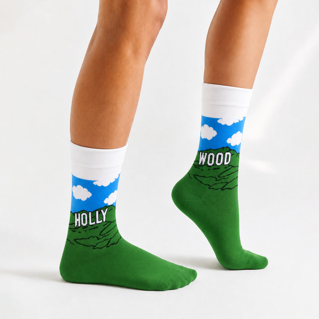 Hollywood Dreams Crew Socks