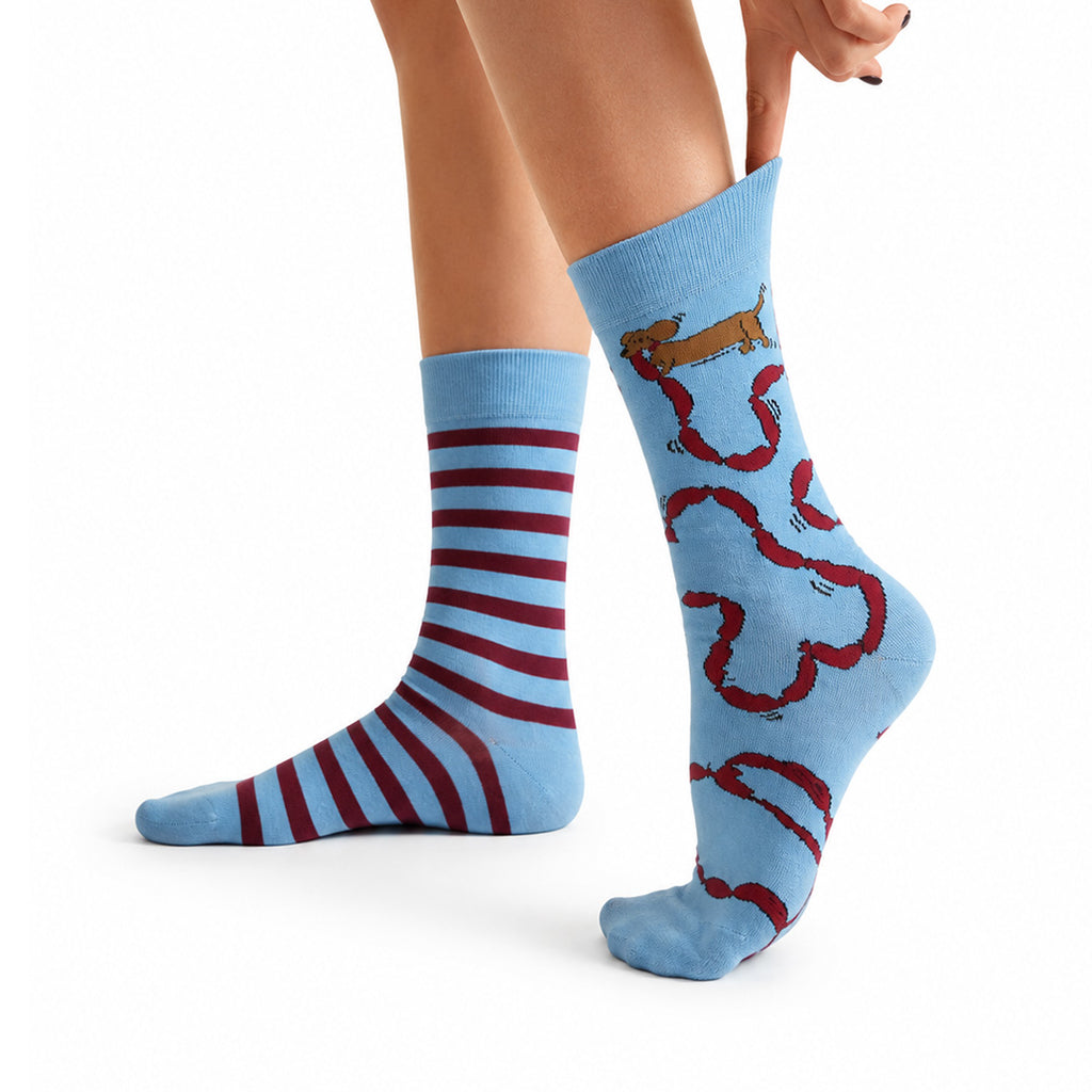Central Park Hot Dog Socks
