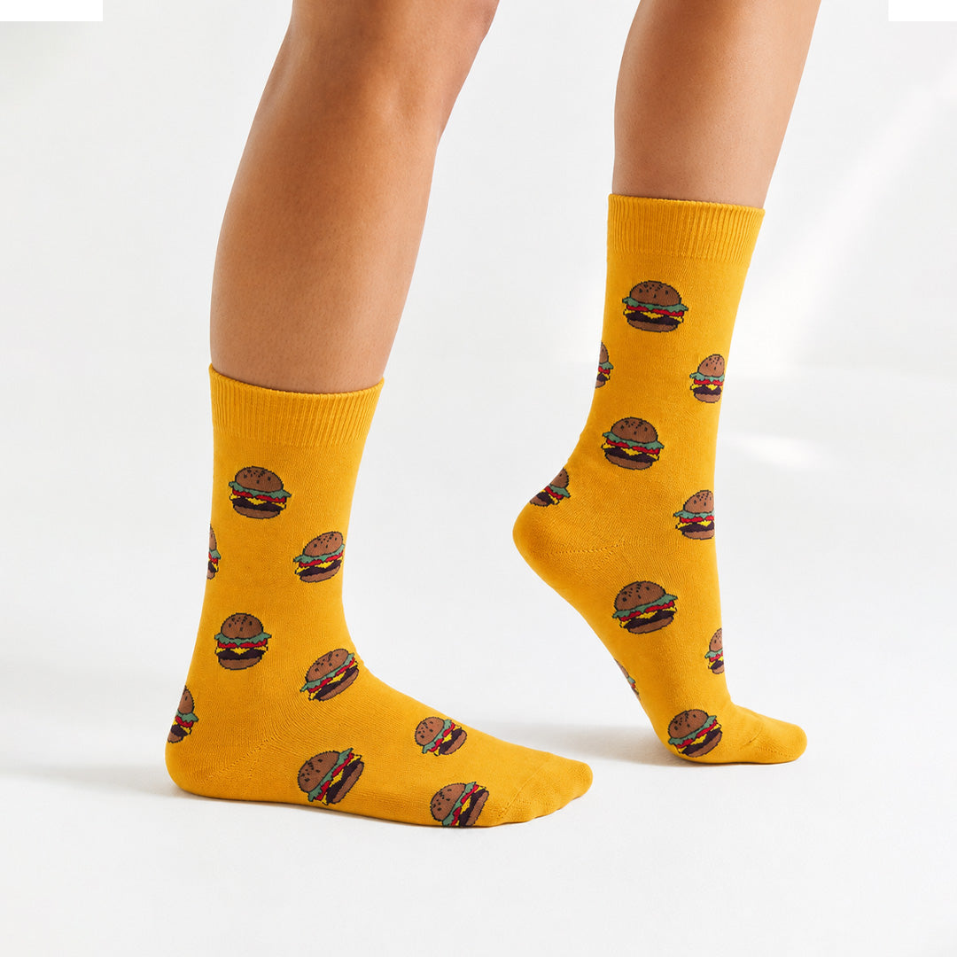 Burger Joint Crew Socks