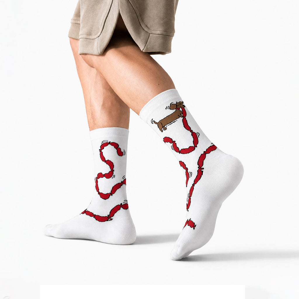 Hot Dog & Hot Dog Socks