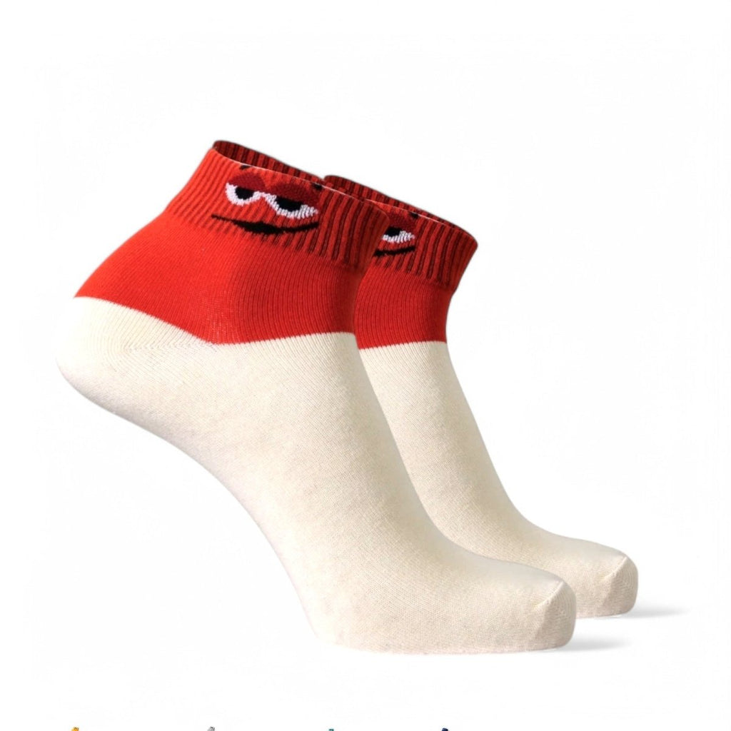 Wacky Gaze - ORANGE - Sockscarving - Feel The Comfort