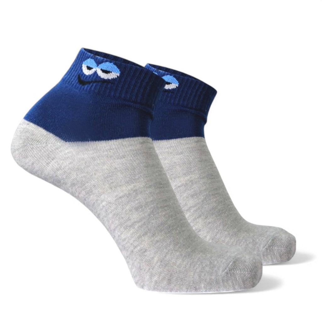 Wacky Gaze - BLUE - Sockscarving - Feel The Comfort