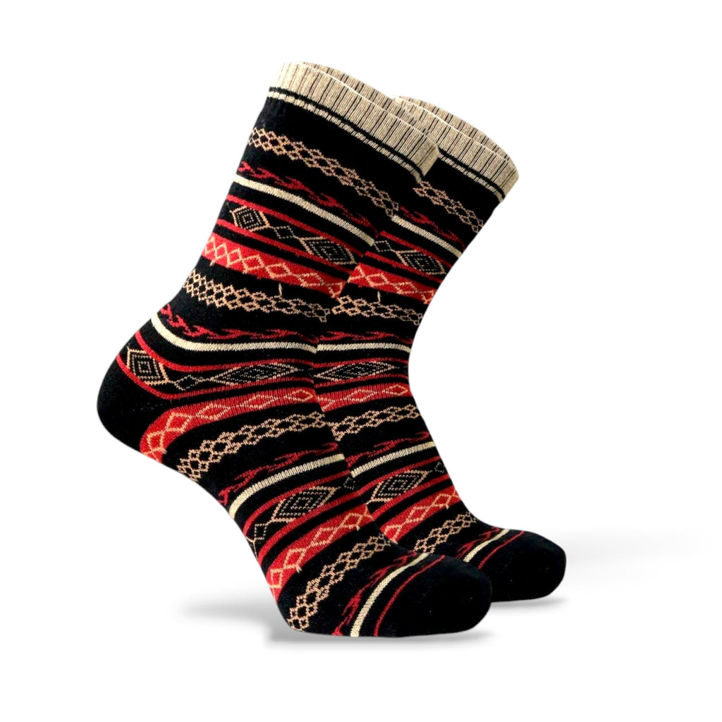 MULTICOLOR WOOLEN EDITION- BLACK/RED