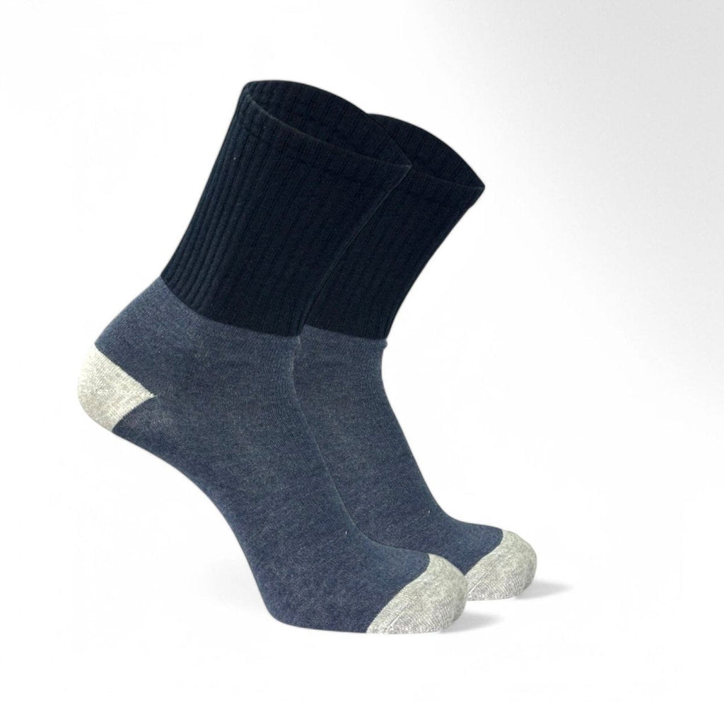 Heritage Rib - BLUE - Sockscarving - Feel The Comfort