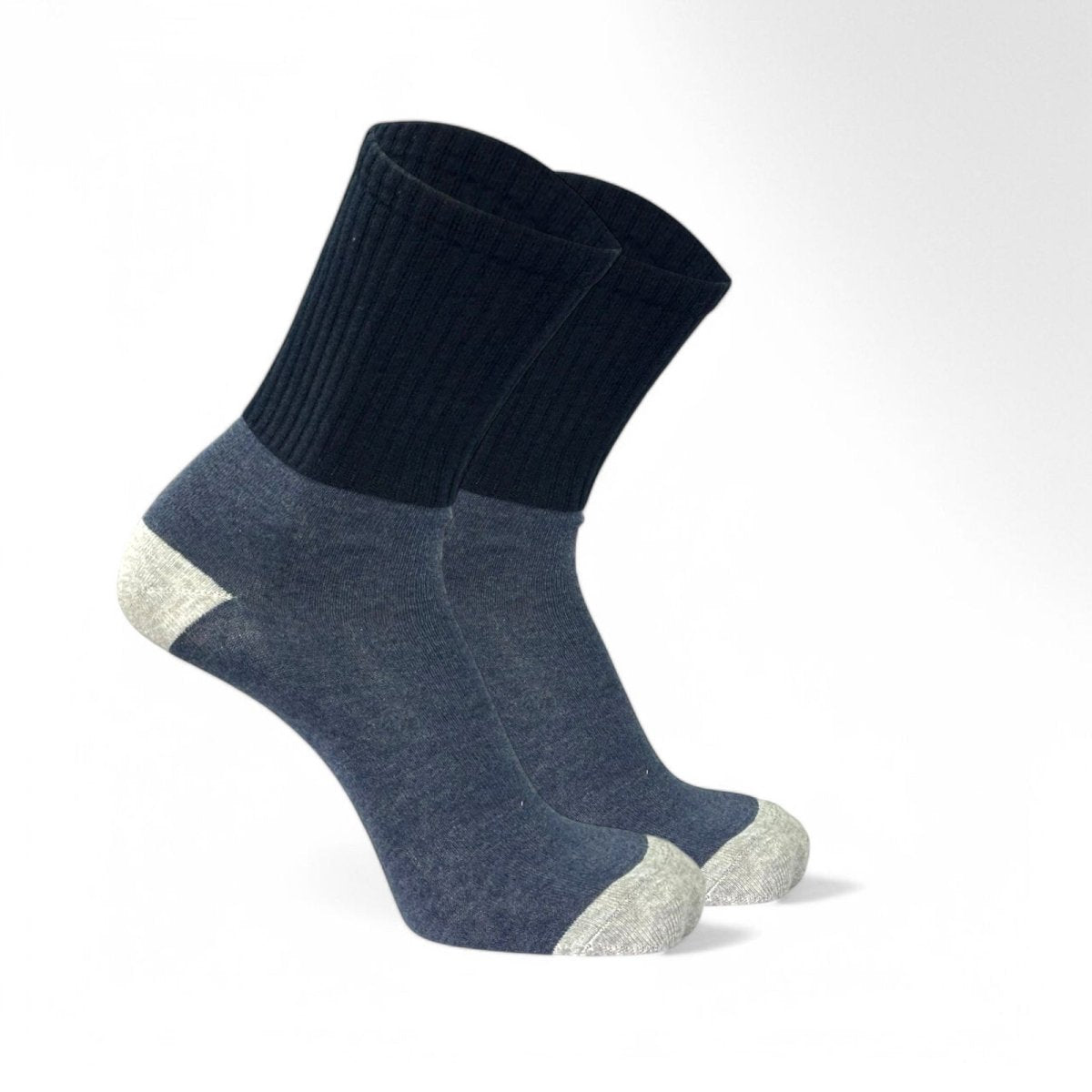 Heritage Rib - BLUE - Sockscarving - Feel The Comfort