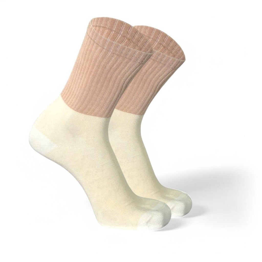 Heritage Rib - CREAM - Sockscarving - Feel The Comfort