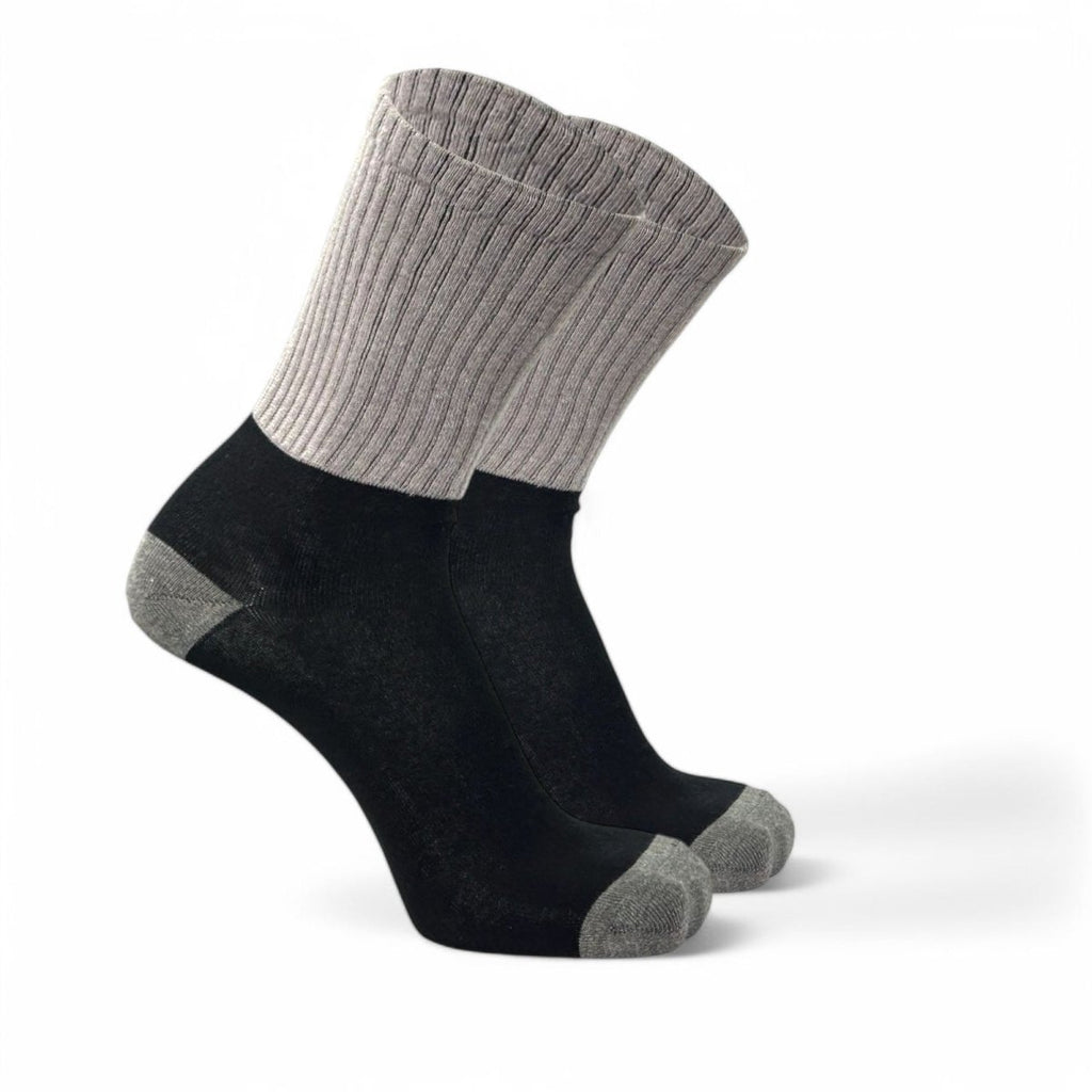 Heritage Rib - BLACK - Sockscarving - Feel The Comfort