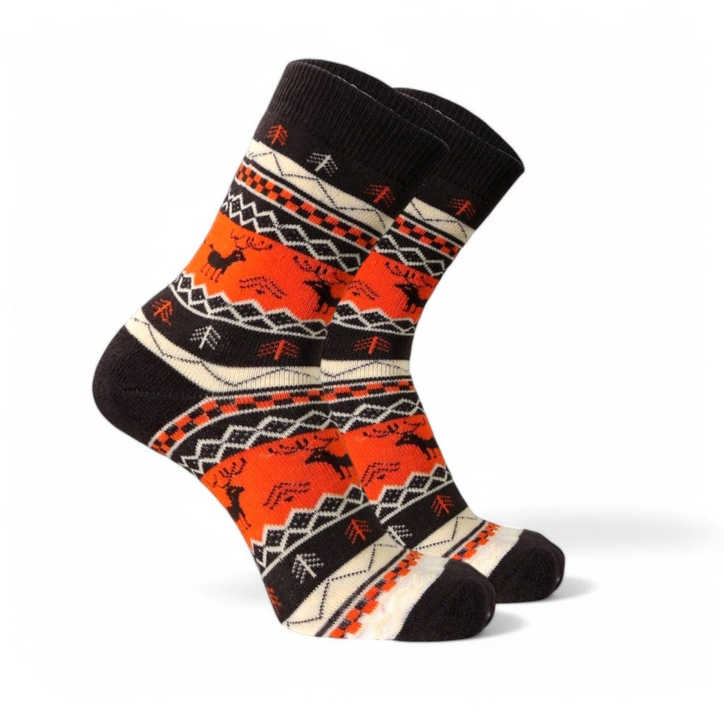 Forest Hearth - DARK BROWN - Sockscarving - Feel The Comfort