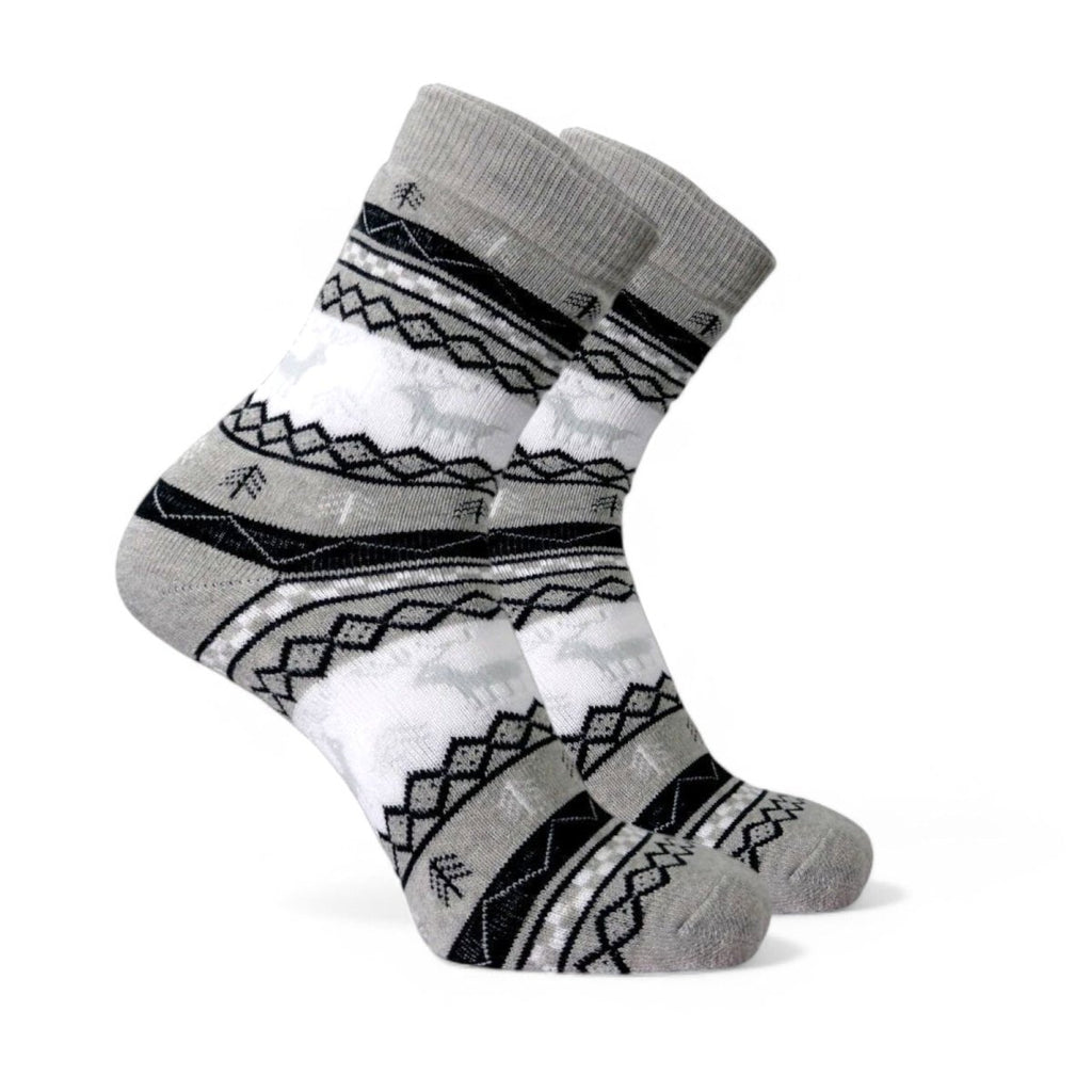 Forest Hearth - GREY - Sockscarving - Feel The Comfort