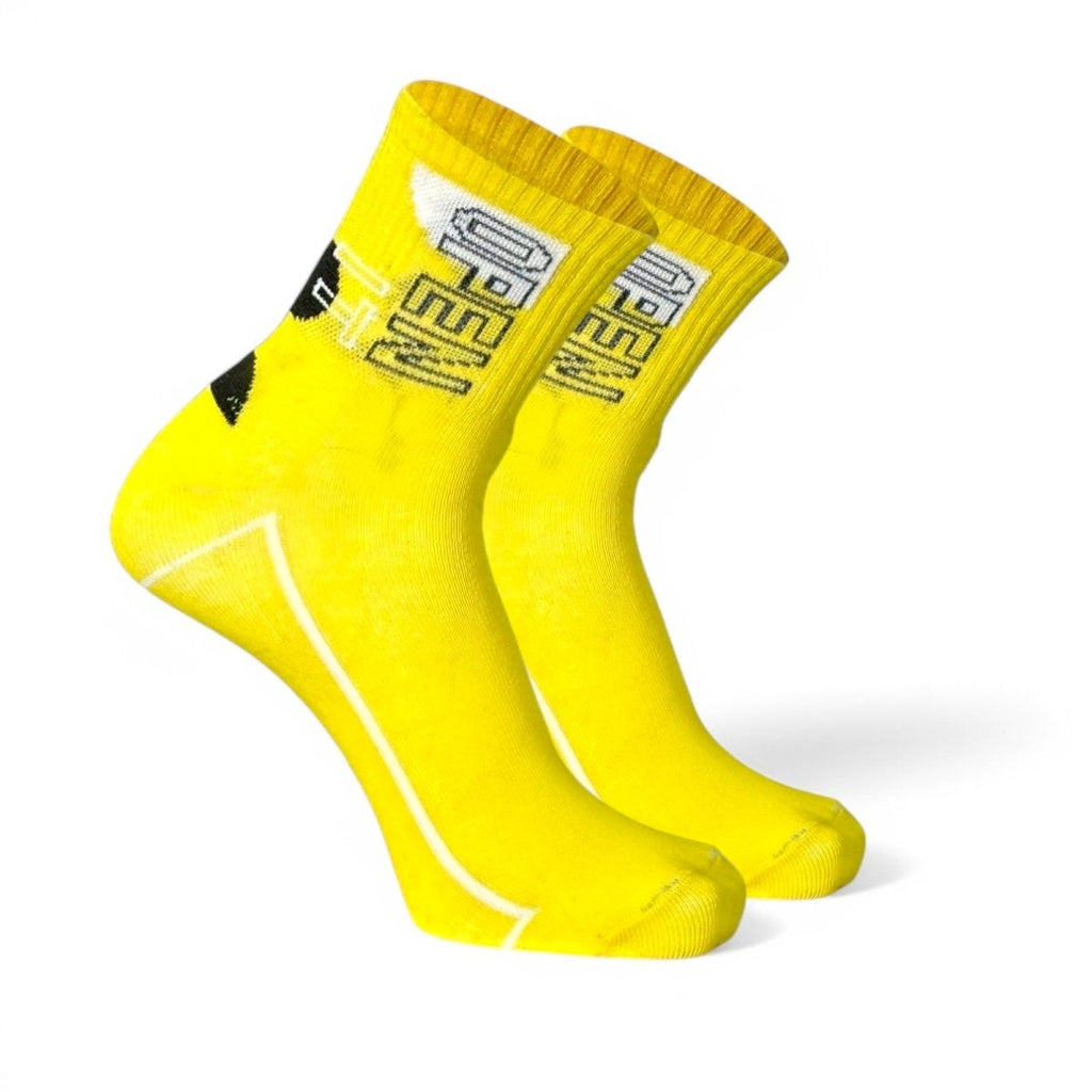 Statement Stride - YELLOW - Sockscarving - Feel The Comfort