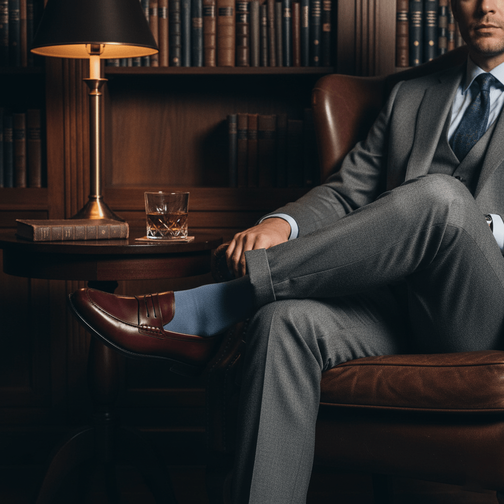 Serene Hue - Bombay Grey - Sockscarving - Feel The Comfort