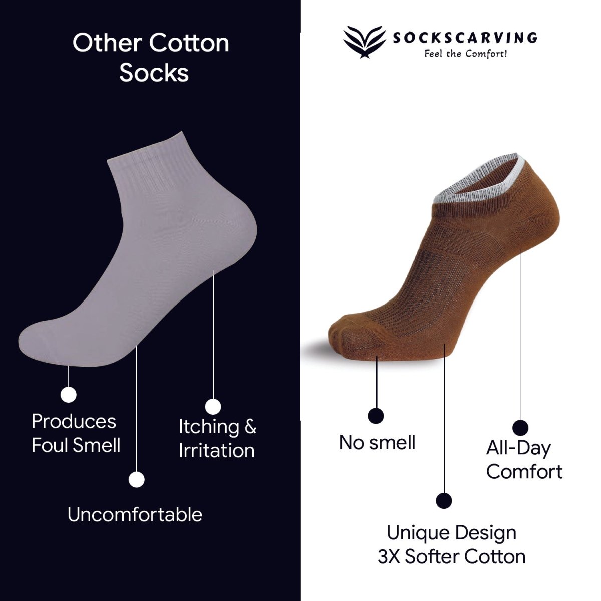 Addy Edition - Sockscarving - Feel The Comfort