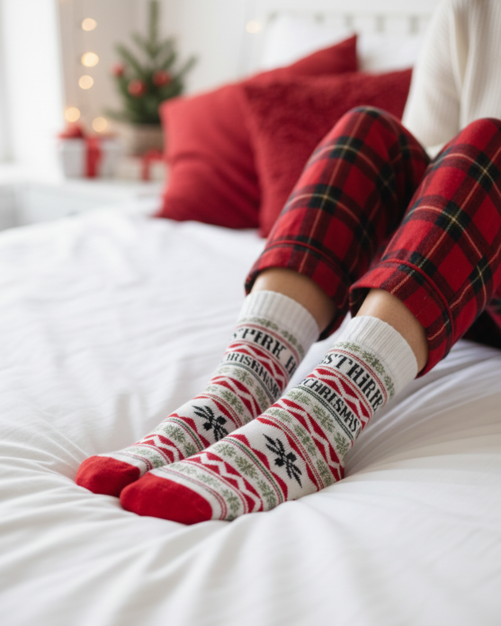Christmas Morning Full-Pattern Socks (5-Pack)