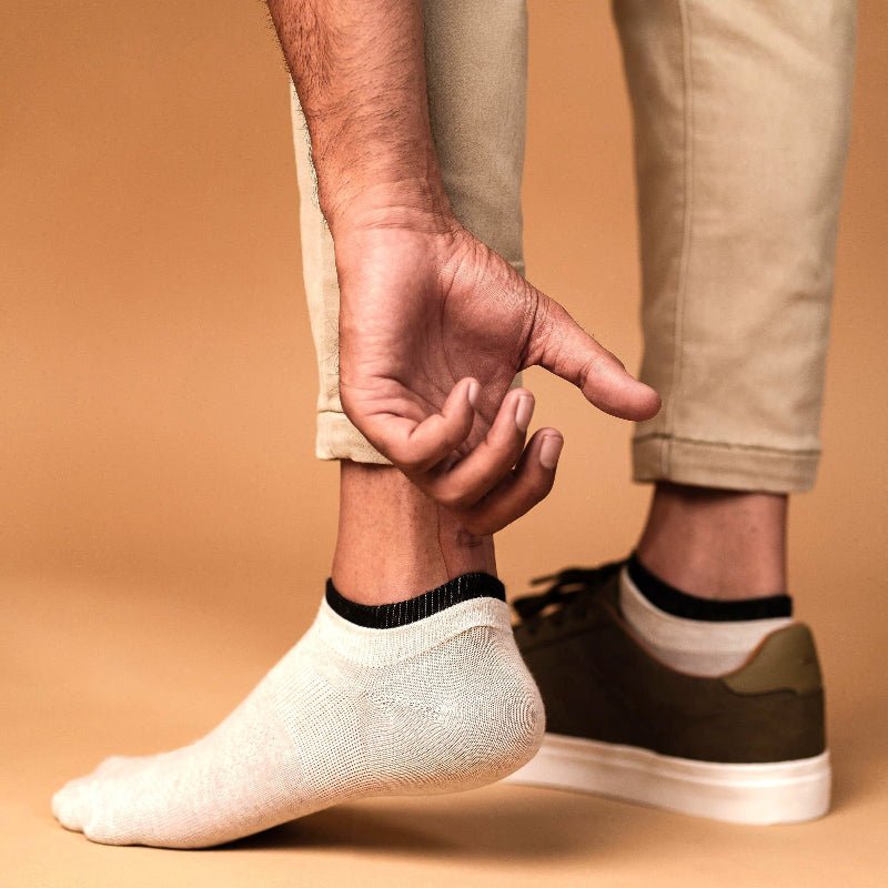 LIGHT GREY - ADDY EDITION - Sockscarving - Feel The Comfort