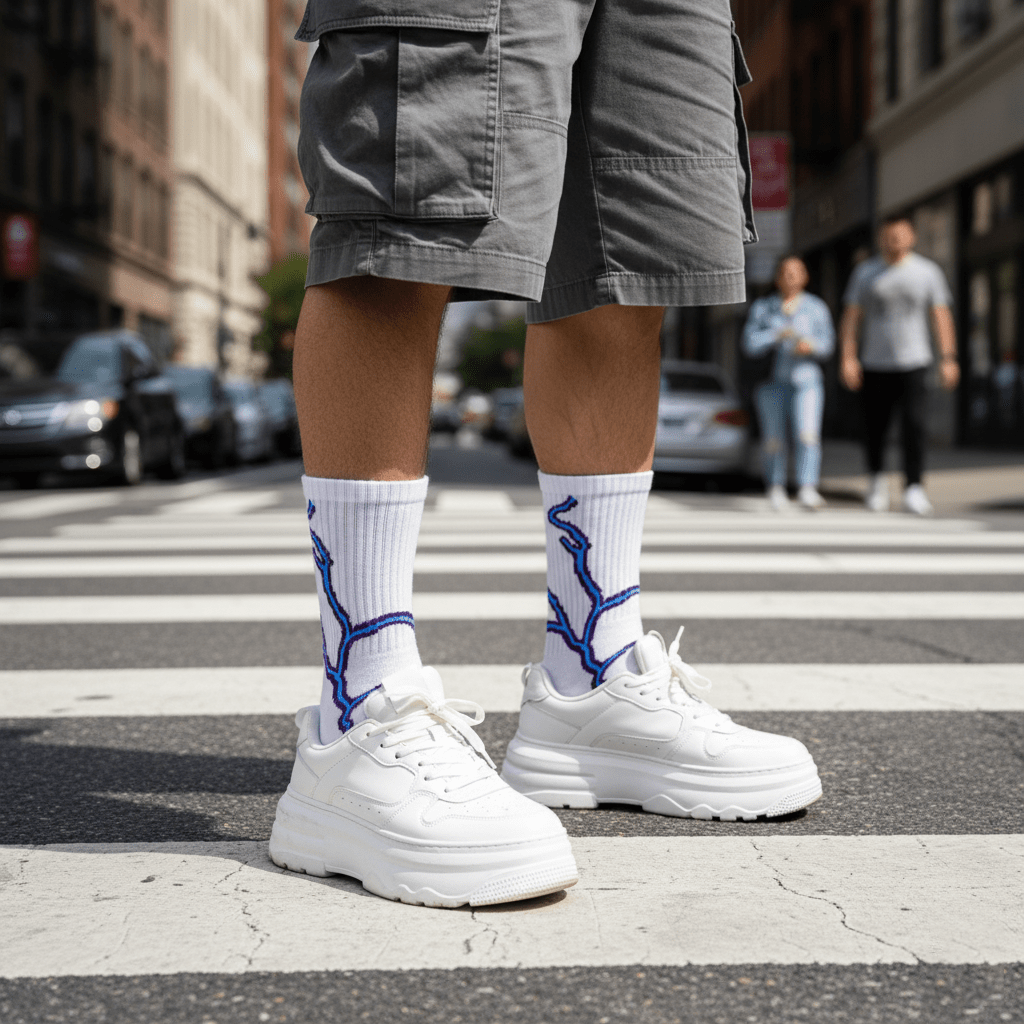 Elemental Shock: Unleash Your Inner Storm - Sockscarving - Feel The Comfort