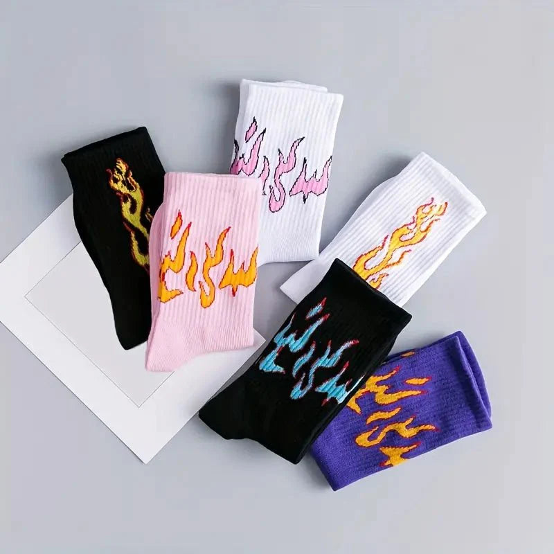 Elemental Flicker: Ignite Your Vibe - Sockscarving - Feel The Comfort