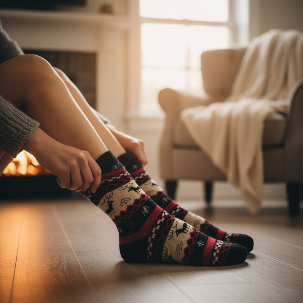 Forest Hearth: Winter's Warm Embrace