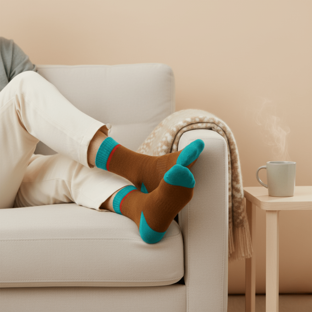 elegance socks pack of 6 premium cotton full length breathable unisex socks3-Sockscarving® Elegance Luxury Full-Length Edition (Pack of 6 | Unisex)-