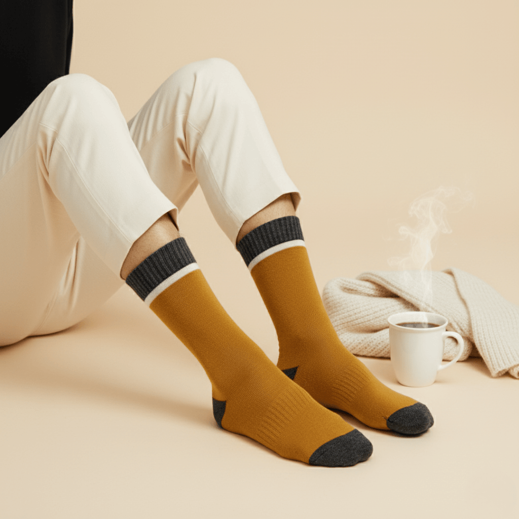 elegance socks pack of 6 premium cotton full length breathable unisex socks5-Sockscarving® Elegance Luxury Full-Length Edition (Pack of 6 | Unisex)-