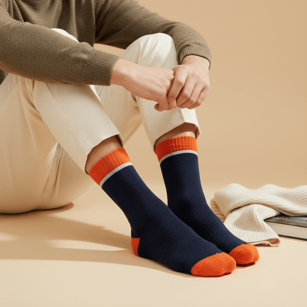 elegance socks pack of 6 premium cotton full length breathable unisex socks8-Sockscarving® Elegance Luxury Full-Length Edition (Pack of 6 | Unisex)-