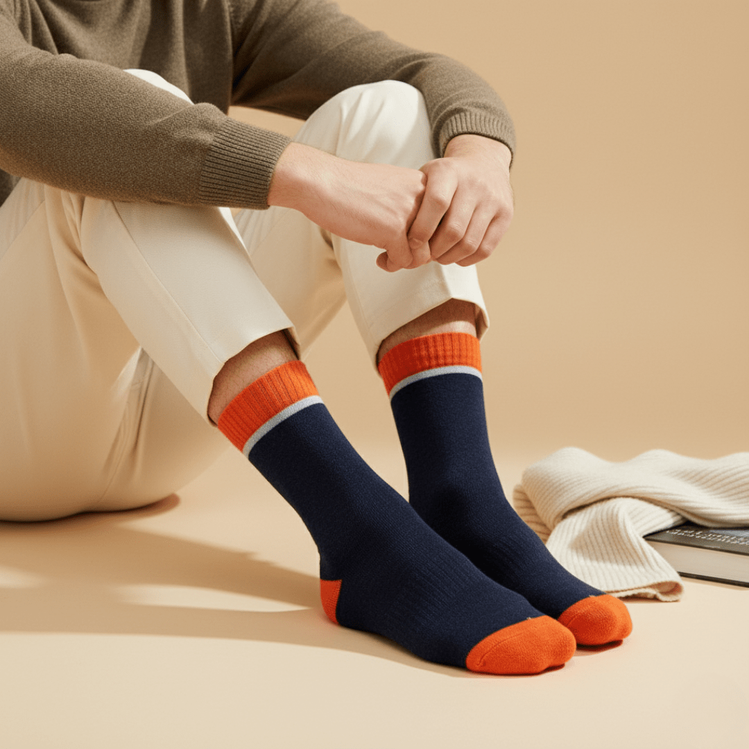 elegance socks pack of 6 premium cotton full length breathable unisex socks8-Sockscarving® Elegance Luxury Full-Length Edition (Pack of 6 | Unisex)-