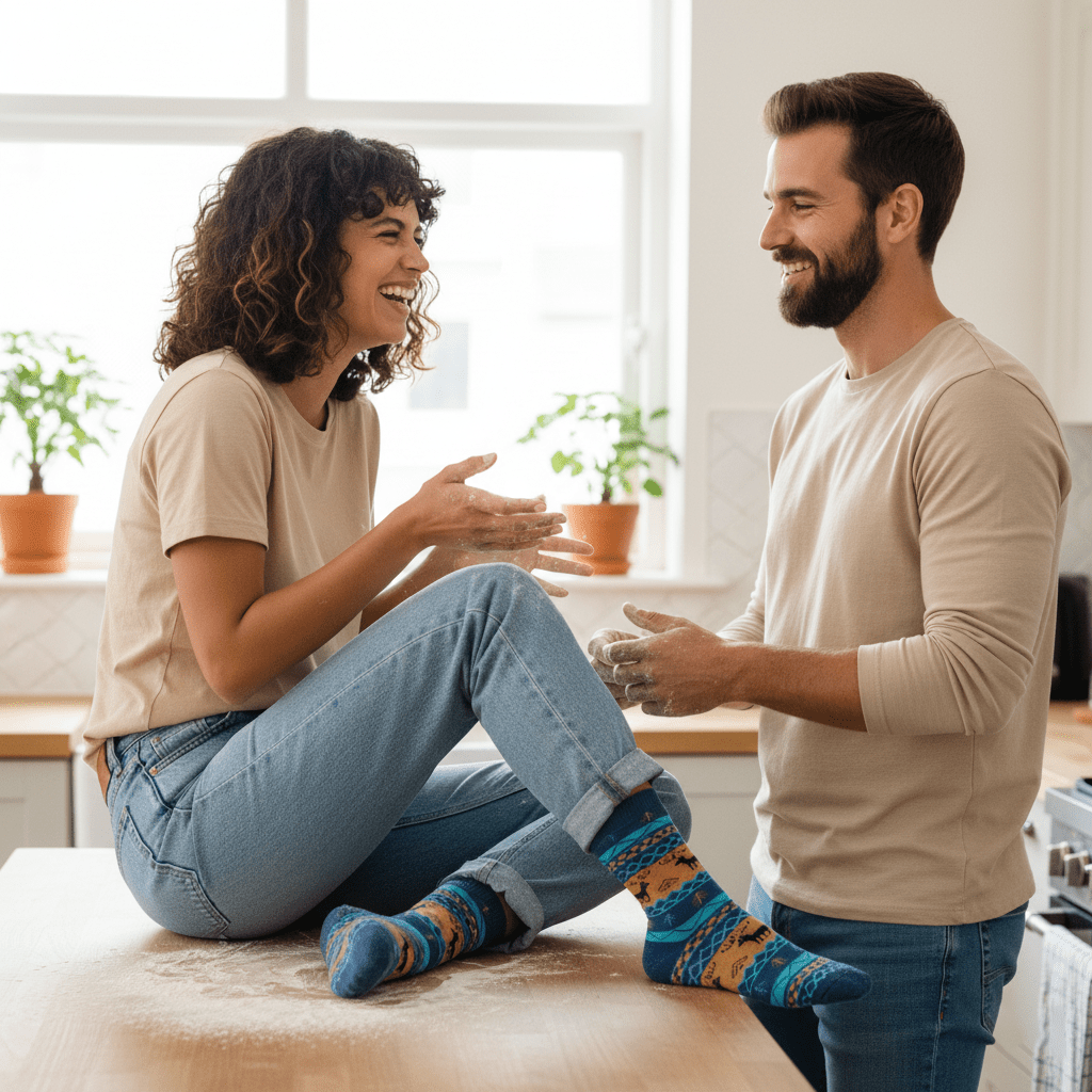 Forest Hearth: Winter's Warm Embrace - Sockscarving - Feel The Comfort